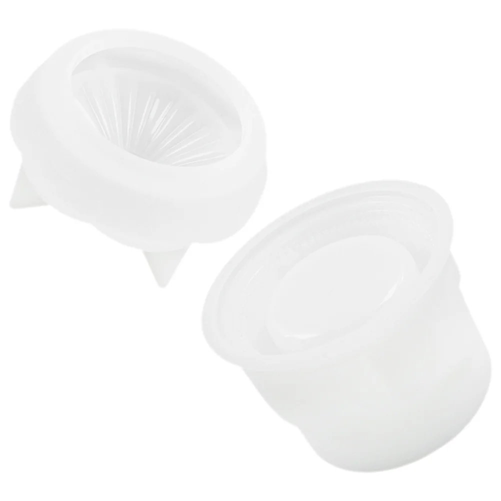 1 مجموعة صندوق تخزين دائري قالب لتقوم بها بنفسك سيليكون الايبوكسي صب مرنة قابلة لإعادة الاستخدام صياغة لوازم قوالب الايبوكسي لتقوم بها بنفسك قالب صندوق السيليكون