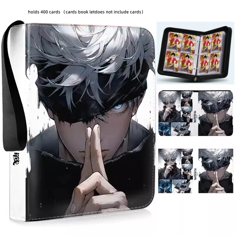 Jujutsu Kaisen Anime Collection Card Album Book Folder Phantom Parade 900pcs Zipper Card Binder Holder Toy Gift