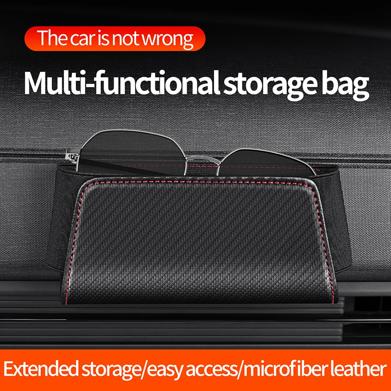 Neue Auto Sitz Lücke Organizer Lagerung Box Auto Seite Tasche Organizer Selbst-Kleber Auto Sitz Lücke Organizer Automotive Sonnenbrille Halter