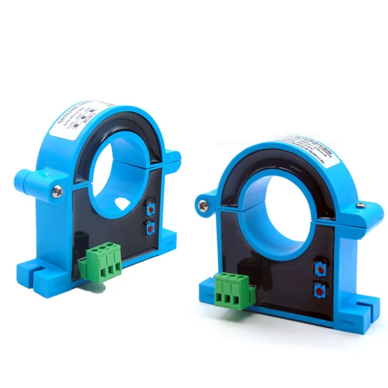 JXK-10 Sensor arus Sensor Hall AC/DC 0-1000A AC Sensor arus efek Hall 4-20mA