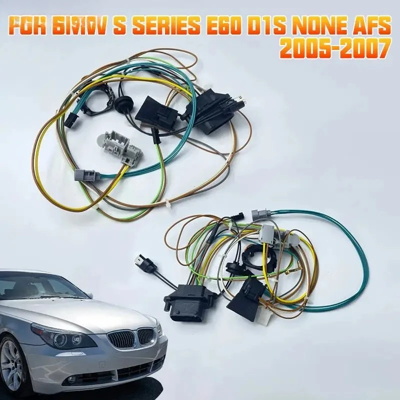 

For BMW 5 Serises E60 E61 2005-2007 Car headlight wiring harness internal wire harness plug non AFS D1S