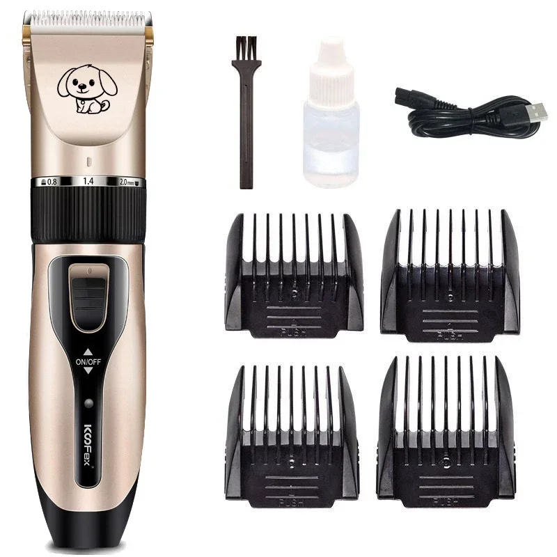 Pet Shaver Dog Cat Multi-function Electric Hair Clipper Electric Shaver Rechargeable Pet Dog Grooming Clippers