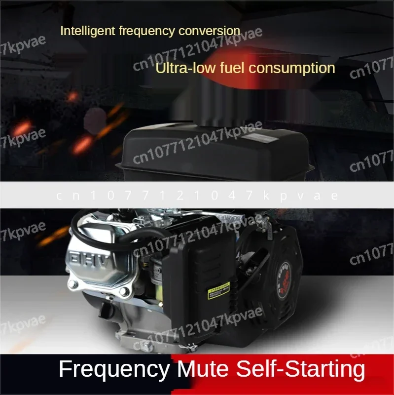 60V DC Variable Frequency Gasoline Intelligent Four-wheel Vehicle 72V Extended Range Generator 48V Electric Tricycle