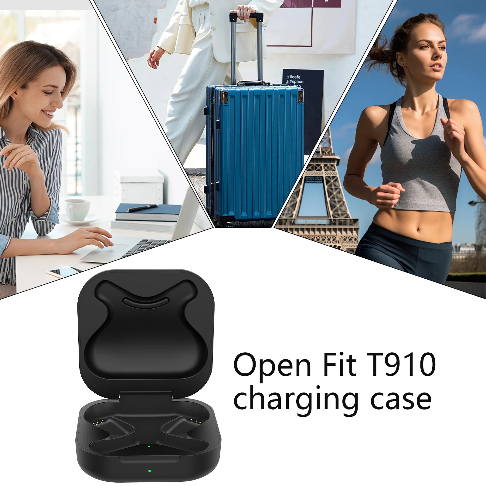 交換用充電ケース SHOKZ OpenFit T910 ワイヤレス Bluetooth イヤホン