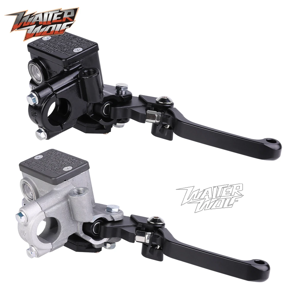 Dirt Bike Off Road Pivot Brake Lever Hydraulic Master Cylinder Pump For Kawasaki KLX140 KLX650 KLR650 KLX 140 140L 140G 140R