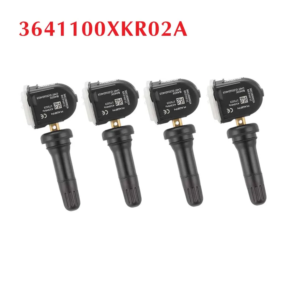 3641100 XKR02A Czujnik ciśnienia w oponach samochodowych TPMS do 2017-2019 GREAT-WALL WEY VV5 VV6 VV7 P8 Haval F5 F7 F7X H7L Auto Part 433Mhz