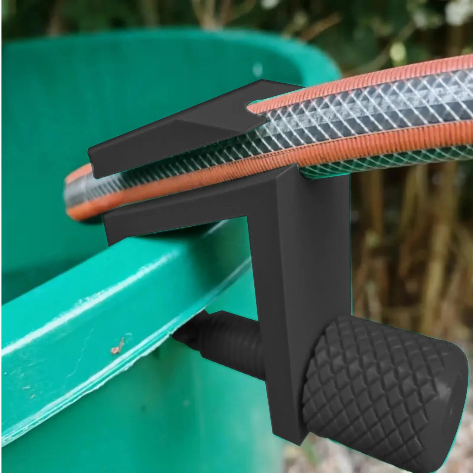 Water Barrel Bracket Linking Rainwater Overflow Barrels Non Slip Tool Stable Bracket For Outdoor Yard Driveway Greenhouse Patio