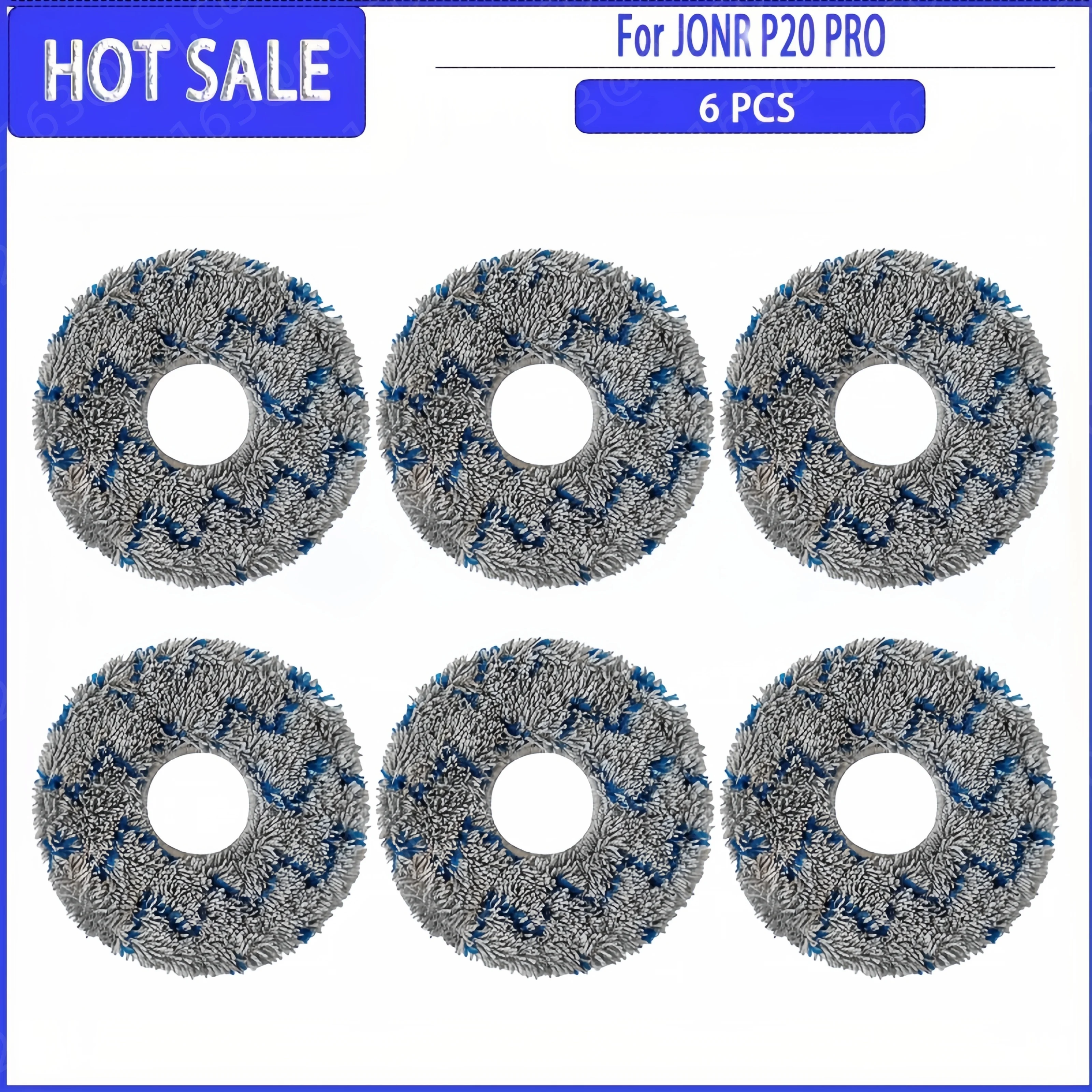 متوافق مع فرشاة جانبية ممسحة قماش كيس لجميع الغبار لملحقات قطع الغيار JONR P20 PRO المواد الاستهلاكية