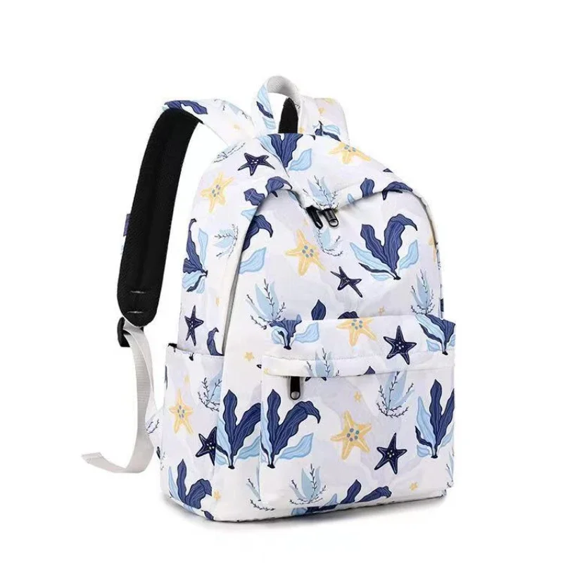 Mochila escolar con estampado para niña y mujer, morral impermeable para ordenador portátil de 15,6 pulgadas, mochila de viaje para trabajo, mochila ligera para adolescentes y estudiantes