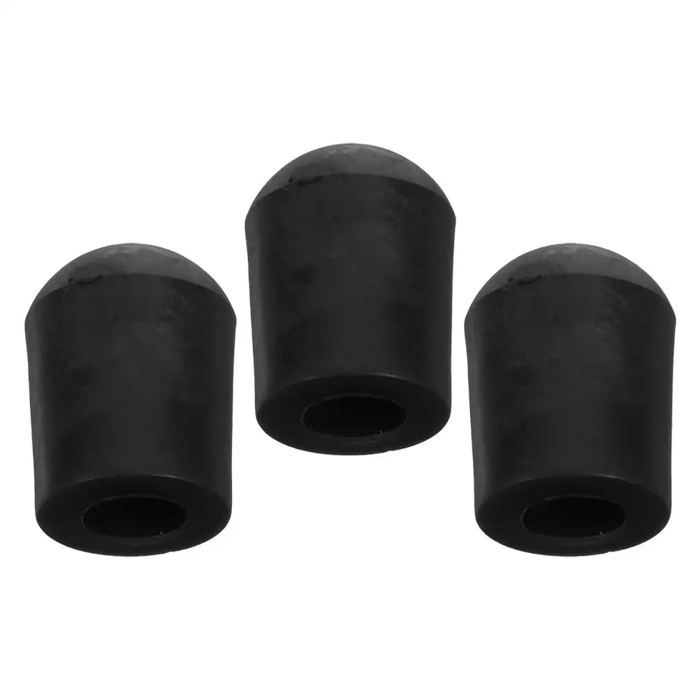 

3 Pcs Cello Bass Tailpiece Pad Rubber Protector Tip Upright Endpin Replacement Accessories Non Slip Performance
