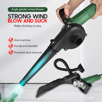 MUSTOOL 2 In 1 1500W Cordless Electric Air Blower Vacuum Blowing Suction Leaf PC Dust Cleaner Collector For Makita 18V Battery