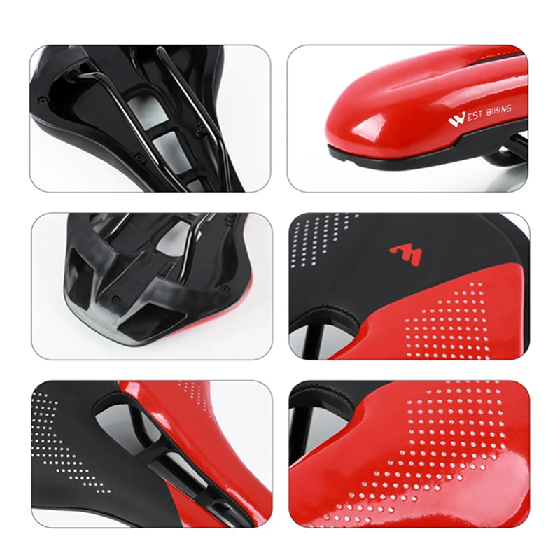 Easy To Install Prostatic Saddle Comfortable Reduce Pressure On Prostate Biking Innovative Design Waterproof Road Bike Seat