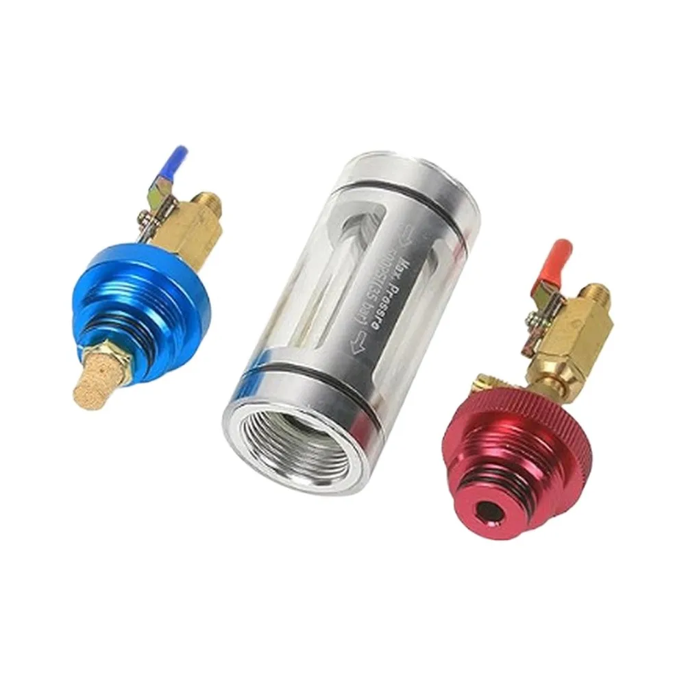 Automotive AC Oil Maintenance Kit Designed for Oil Purity Recovery Sludge Removal and Cooling Performance Optimization