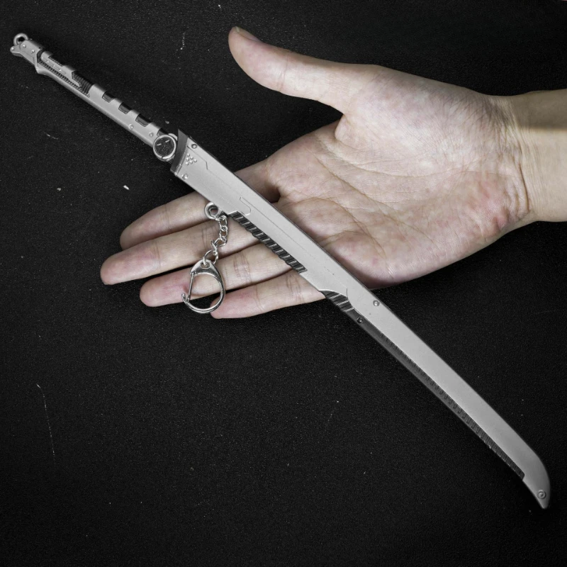 Figurka z gry, 30 cm, metalowy model, precyzyjne wykonanie, rekwizyty sceniczne, statuetka, dekoracja na biurko, ozdoby, prezenty urodzinowe, zabawki.