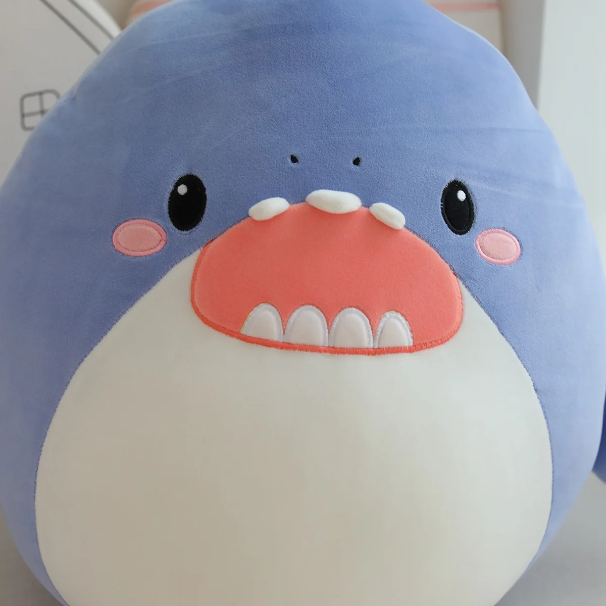 30/50cm Kawaii Cartoon Anime Kawaii Plushie Whale Toys Stuffed Shark Animals Soft Baby Appease Doll for Xmas Gift