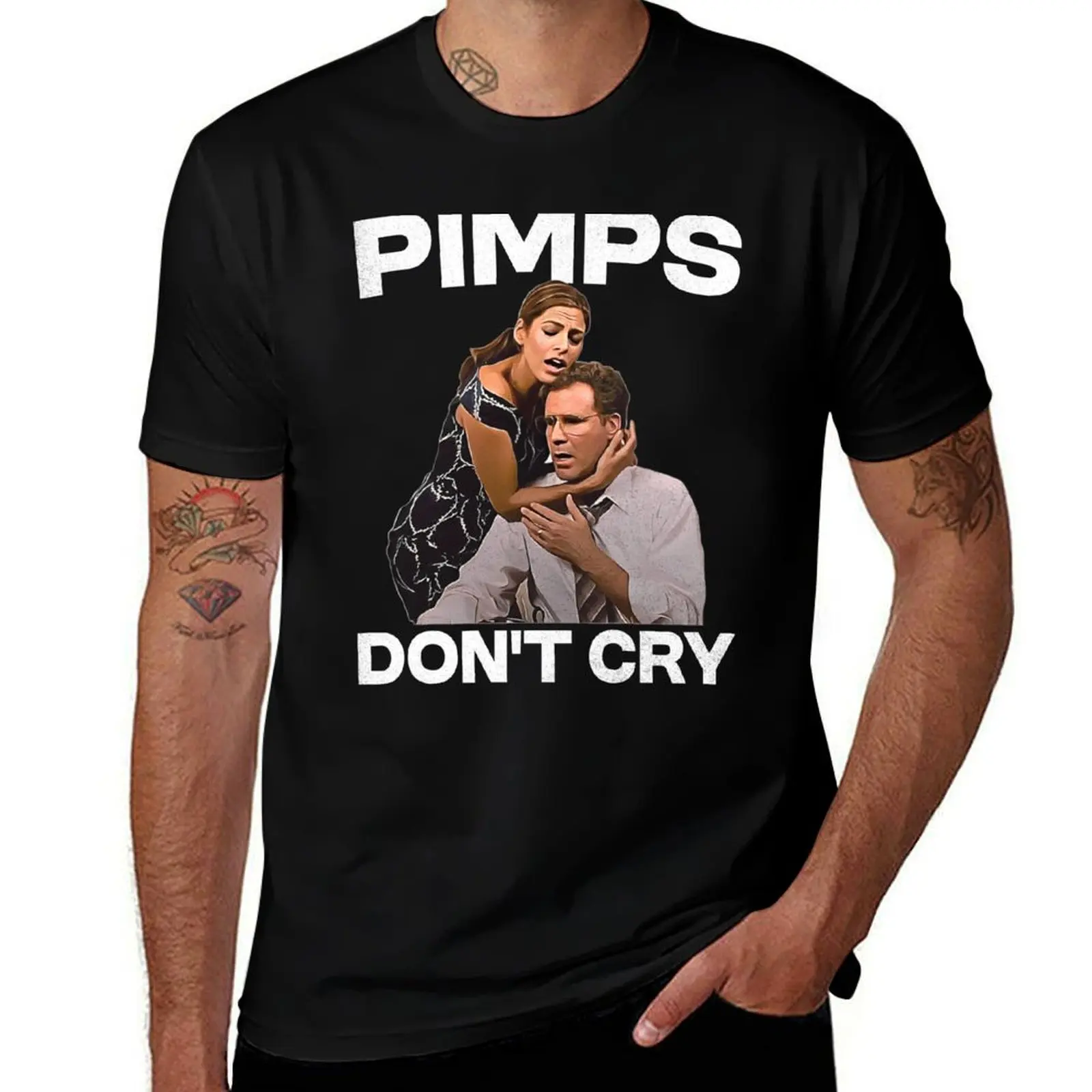 

Pimps Don't Cry - The Other Guys T-Shirt vintage anime shirt new gifts and t-shirts T-shirts man anime mens cotton t shirts
