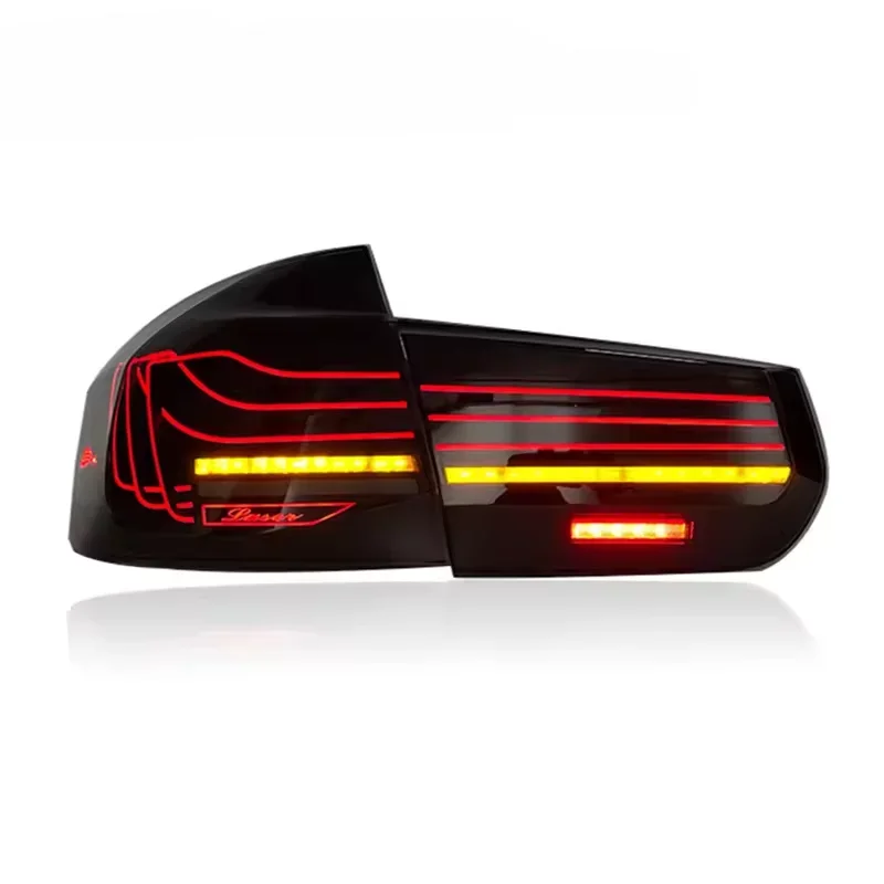 

High Quality LED Taillights Assembly for BMWS 3 Series F30 F80 2013-2018 CSL style Rear turn signal lamps for BMWSM3 f30 F80