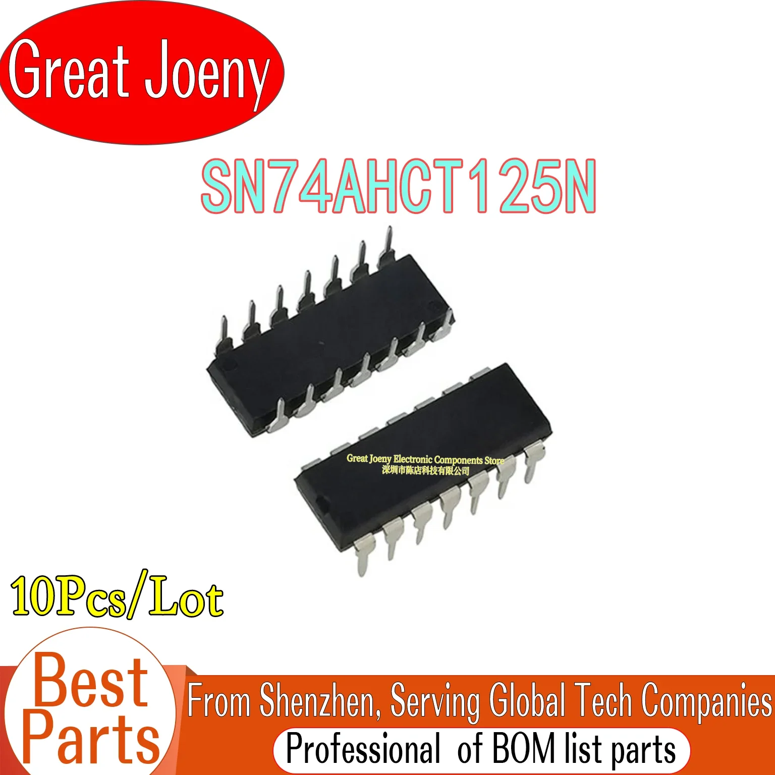 

(10piece)100% New SN74AHCT125N 74AHCT125N DIP-14 Chipset Bulk Best Price