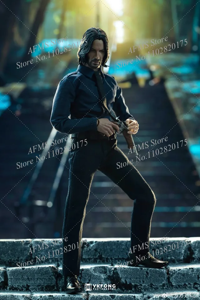 AT custom 1/12 Scale Collectible Figure Figure John Wick Keanu