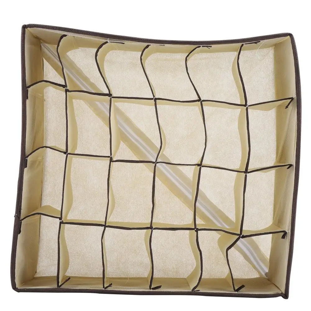 Portable Foldable Storage Box for Underwear Socks and Accessories Organizer Keeps Your Space Clean and Tidy
