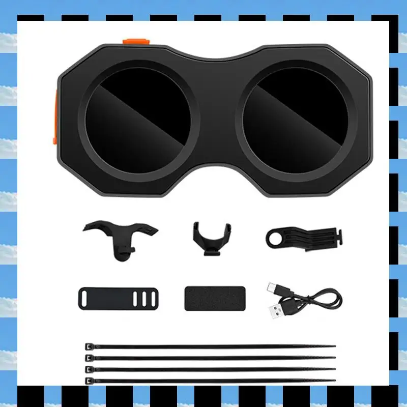 

ABME Мотоцикл Электрический велосипед Задний фонарь Дьявольский глаз Лампа Заднее зеркало Модификация APP Control Eye LED Динамическая атмосфера