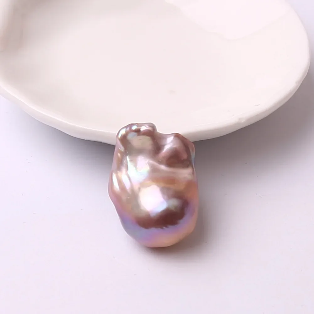 

1PC Natural Freshwater Fishtail Shape Colorful Pearl Scattered Bead Jewelry Making Bracelet Necklace Earring Accessories 14-30mm