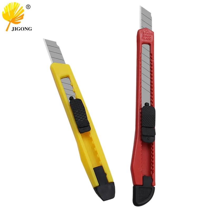 Plastic utility knife small, removable office supplies paper knife, student stationery hand tool knife wallpaper knife