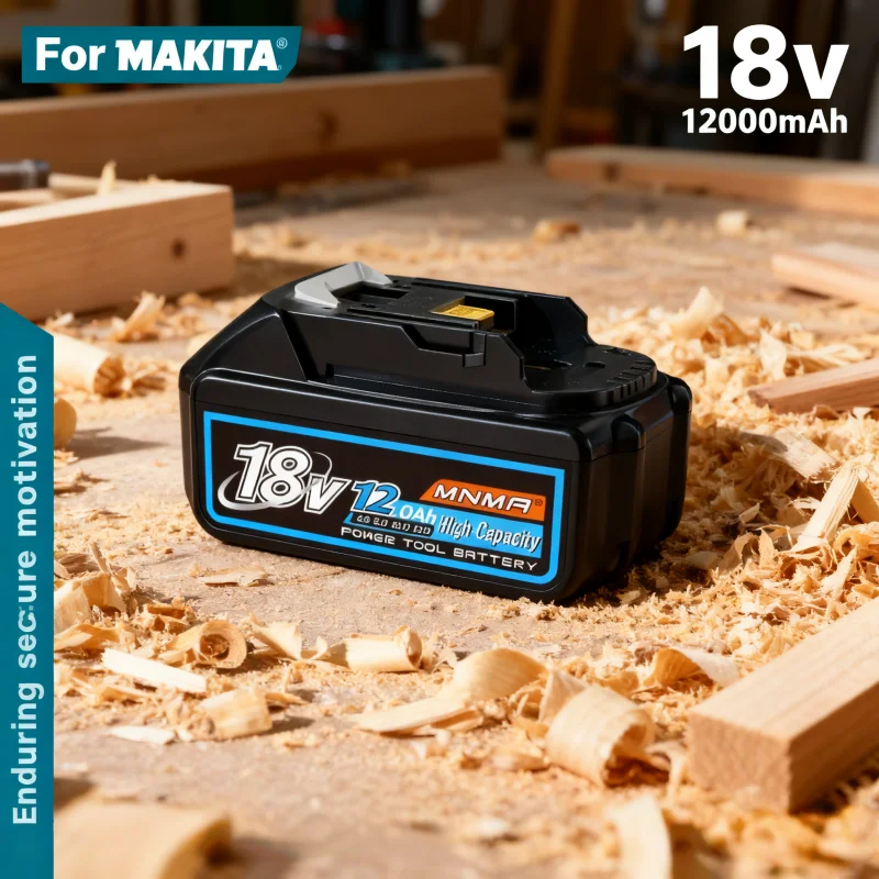

For makita Battery12.0Ah ✅ 18v for makita tools battery for makita Drill DGA404 DDF487 DTW700Can replace BL1860B BL1850B