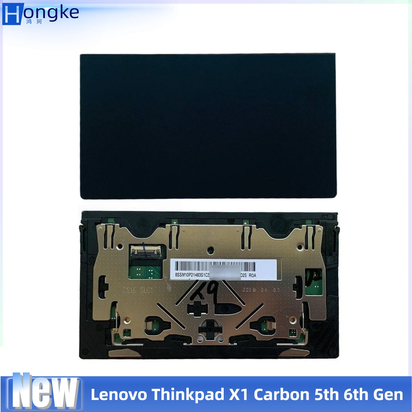 

Glass material Clicker Mouse Board Pad Touchpad New Original for Lenovo Thinkpad X1 Carbon 5th 6th Gen Laptop 01LV564 01LV563