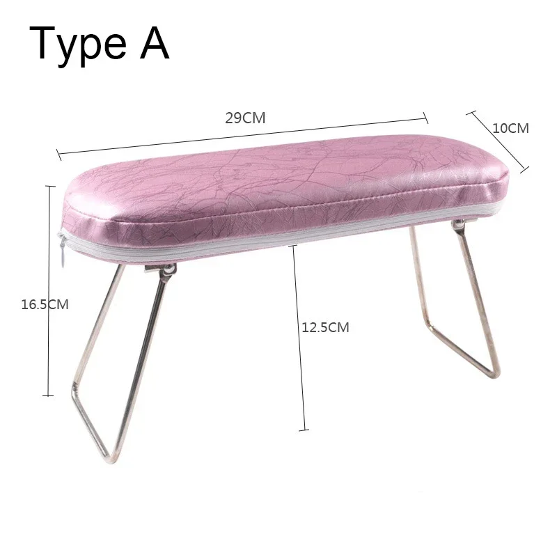 Zachte Wasbare Arm Rest Kussen Lederen Hand Kussen Rest Polssteun Hand Holder Pad Manicure Tafel Hand Kussen Nail Art