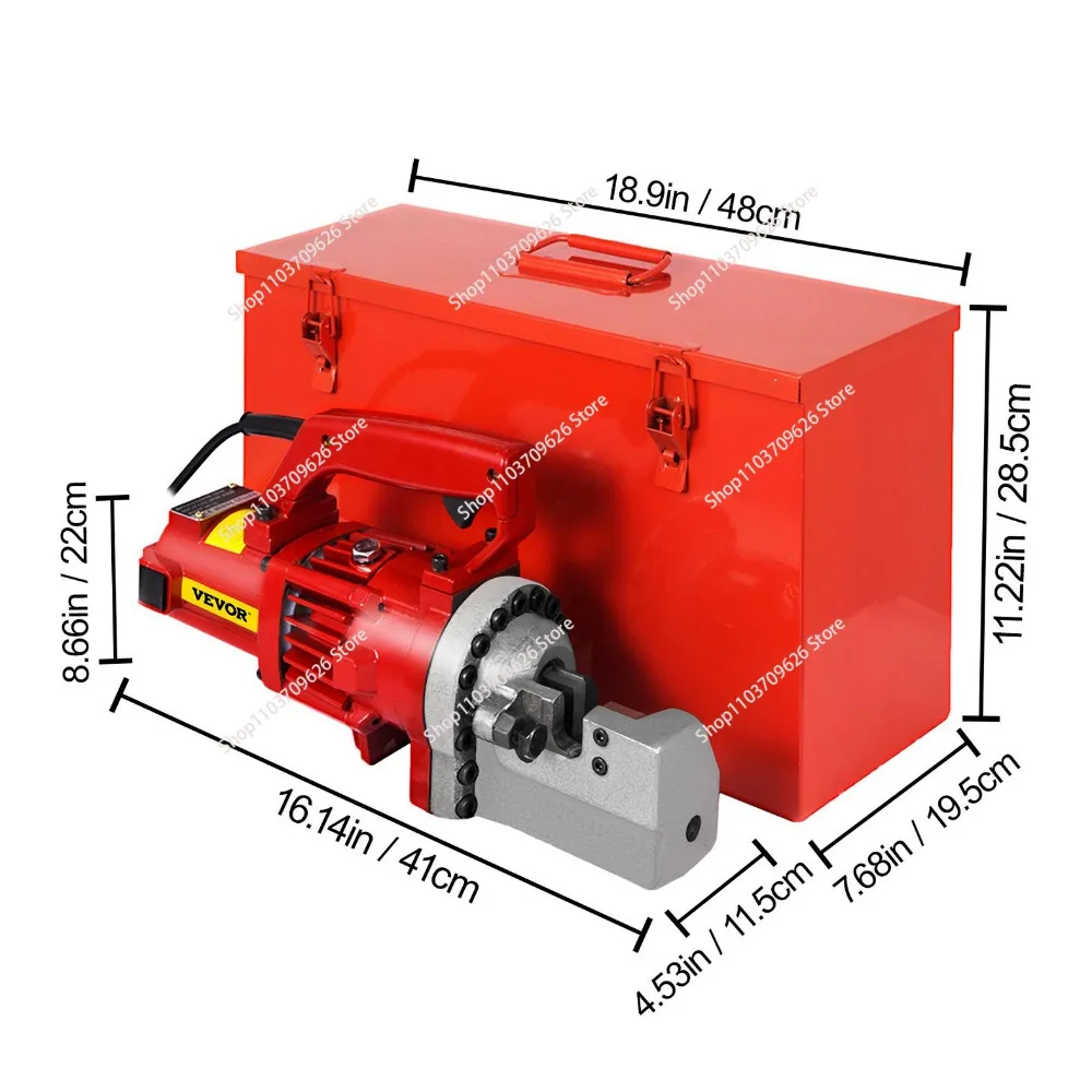 RC-20 Electric handy hydraulic hole puncher for punching thickness(4-16mm) on steel,angle steel,iron,aluminum plate