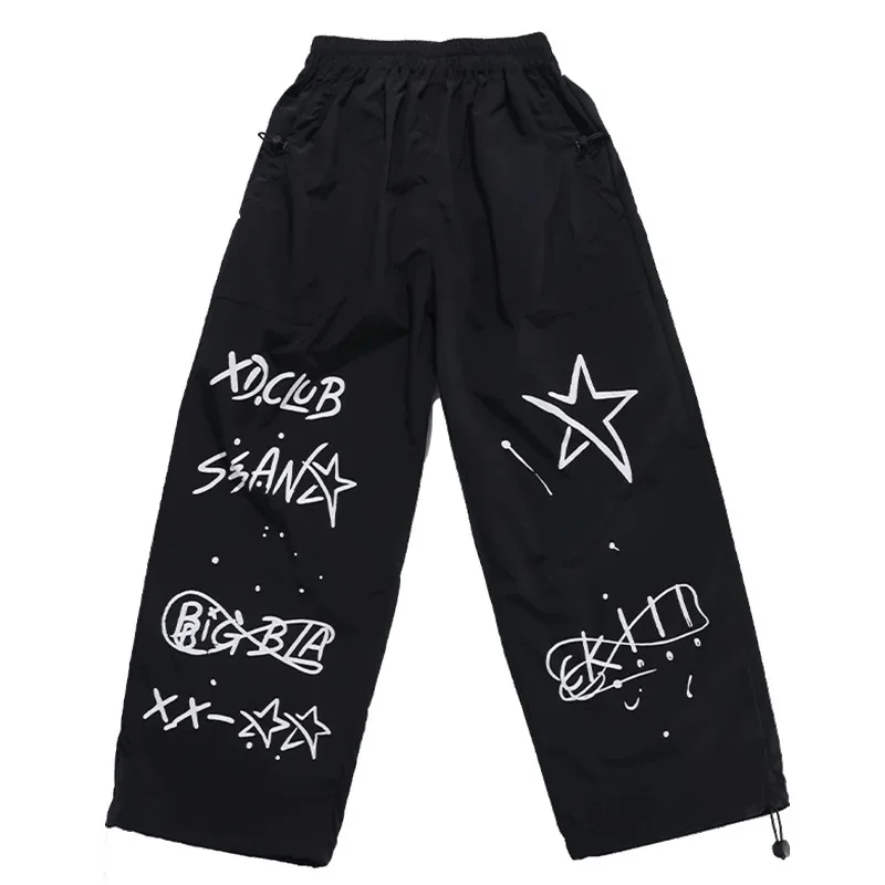 เด็กชาย Hip Hop Streetwear ชุด K-pop Contrast เสื้อกันหนาวกางเกงเด็ก Street Dance เสื้อผ้าสาวแจ๊สเครื่องแต่งกาย