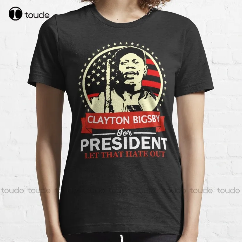 Davr Chappelle Clayton Bigsby For President Rick James, Dave Chappelle, Essential T-Shirt Womens Tshirt Xs-5Xl Fashion Funny New