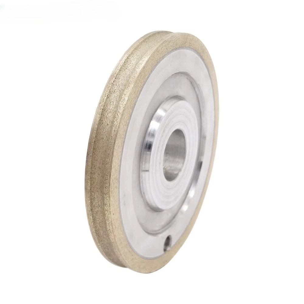 

Diamond Glass Round Shape Grinding Wheel Pencil Edge Metal Bonded Diamond Grinding Wheel for Glass Processing