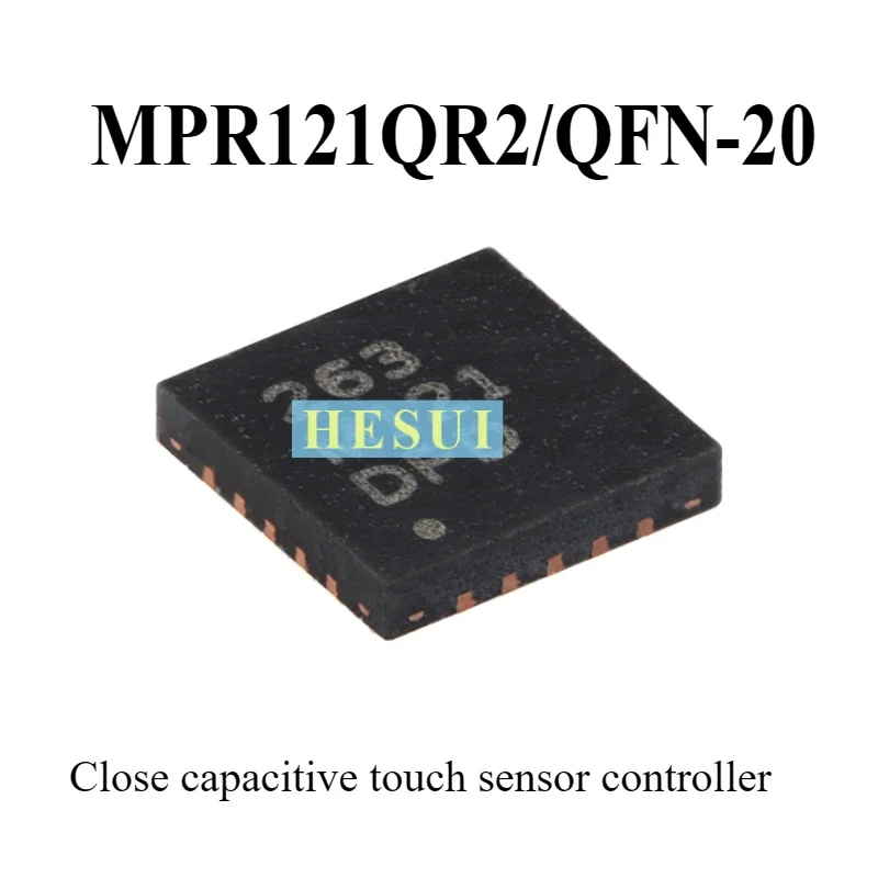 Chip controlador de sensor táctil capacitivo cerrado MPR121QR2 QFN-20 Original