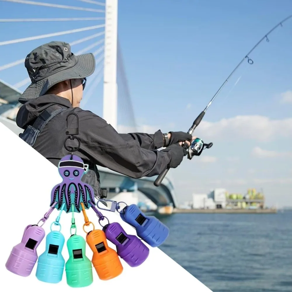 M+ Size Squid Jig Bait Protector Protective Cover Carabiner Included Webfoot Octopus Egi Hooks Cover Lure Cap