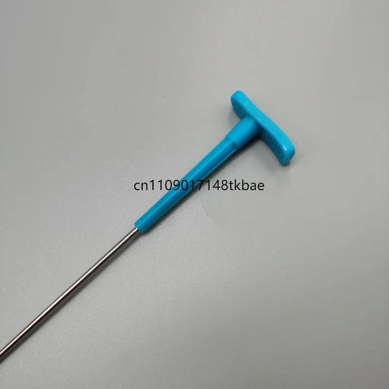 再利用可能なステンレス鋼製硬性気管内チューブスタイレット（ビデオ喉頭鏡挿管用）