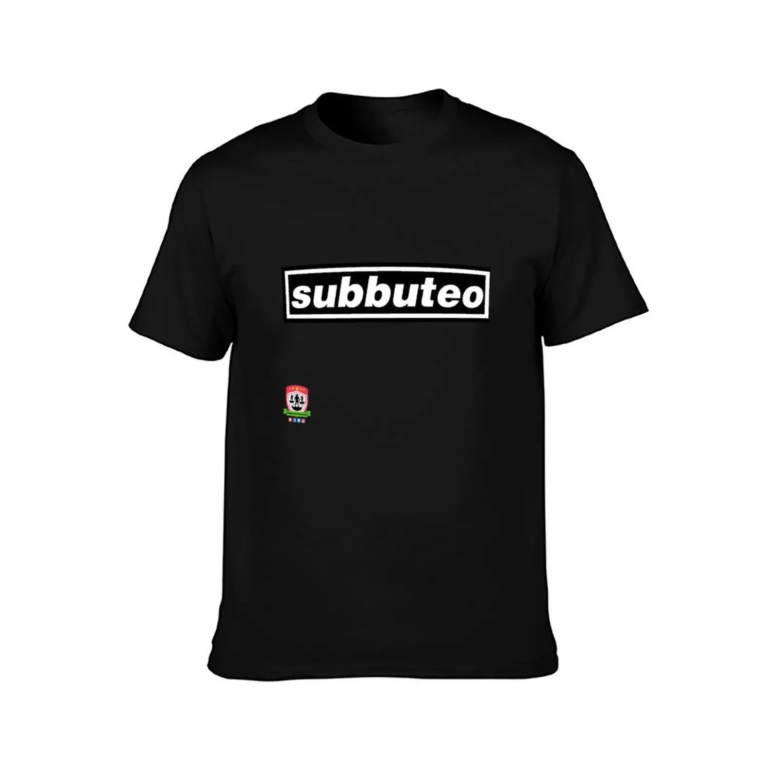 Subbuteo Britpop Logo T-Shirt for a boy cute clothes tees anime T-shirts for men cotton