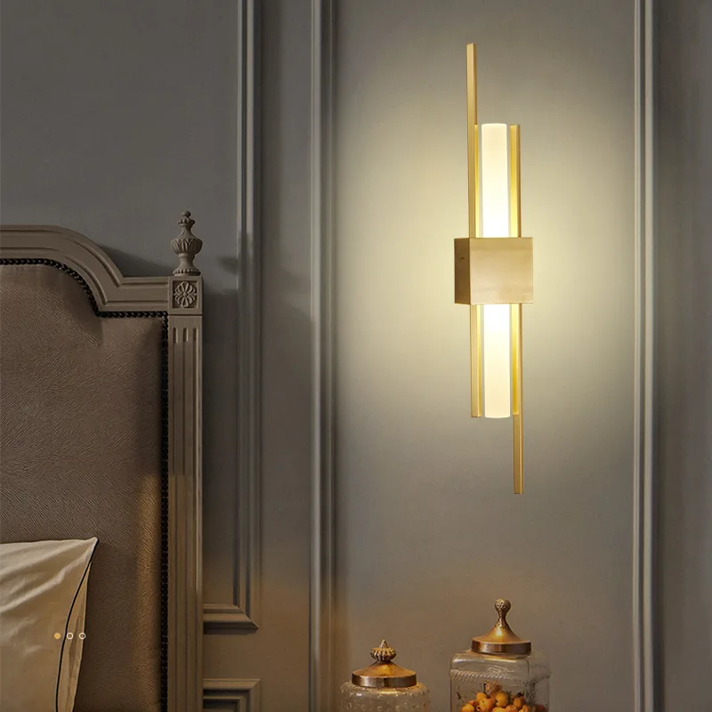 Modern LED Wall Lamp Indoor Lighting Bathroom Wall Sconces Light Fixture Living Room Corridor Bedroom Decoration Wall Lights