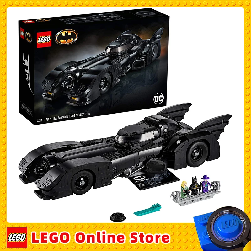 LEGO DC Batman 1989 Batmobile 76139 Building Kit (3306 Pieces) for Children\'s Kids Birthday Christmas Gift