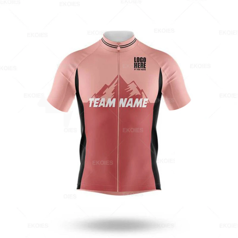 2022 Professional Custom Team Name Short Sleeve Unisex Summer Cycling Jerseys Ropa Ciclismo MTB Uniform Design Road Bike Jerseys