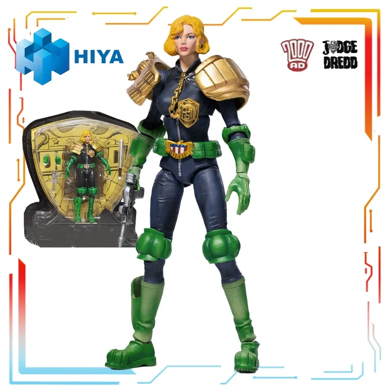 스팟 상품 Hiya Toys 오리지널 이동식 시리즈 판사 앤더슨 애니메이션 액션 피겨 모델 장난감 소년을위한 소장 모델 선물