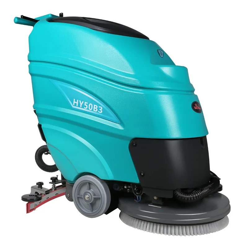 آلة التلاعب الروبوتية للغسيل والتجفيف من نوع البطارية الأوتوماتيكية آلة تنظيف الأرضيات في المصنع