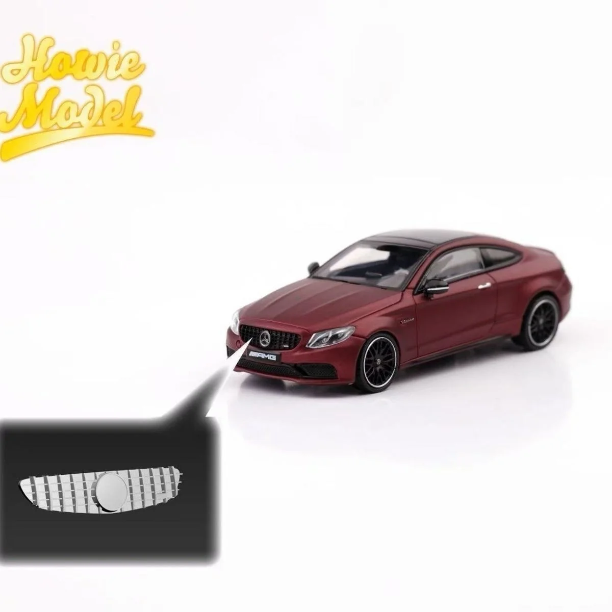 

Модель Howie 1/64 BMW M2 G87 Benz-Mercedes AMG C63s Coupe, литая под давлением, подарочная коллекционная модель