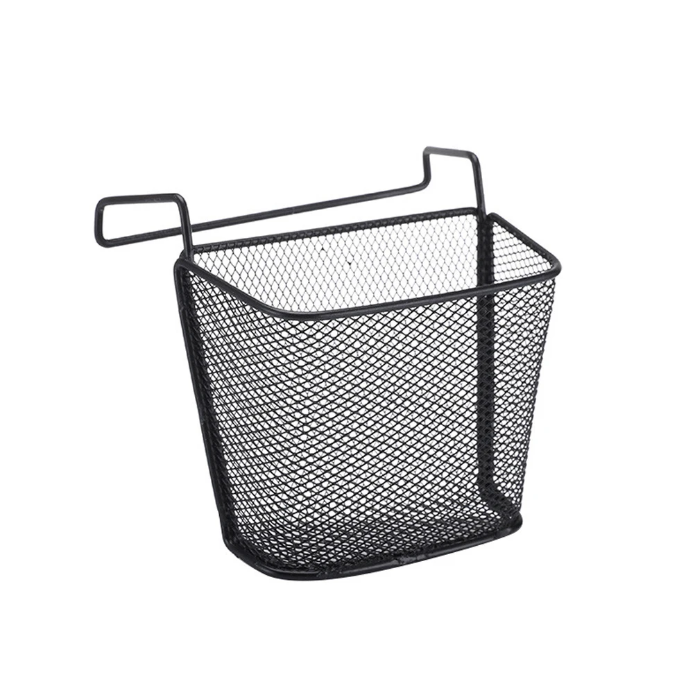 

Desk Shelves File Hanger Metal Iron Storage Basket Pens Office Hanging Rack Sturdy Long Use Space Saving Reinforced Wire