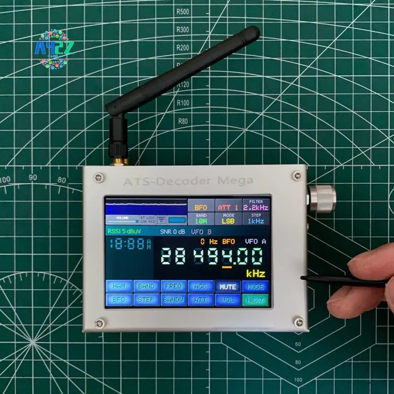 

A42Z-ATS Decoder Si4732 Full Band Radio Receiver FM RDS AM LW MW SW SSB Receiver With Official H-RADIO 4.2 License Code