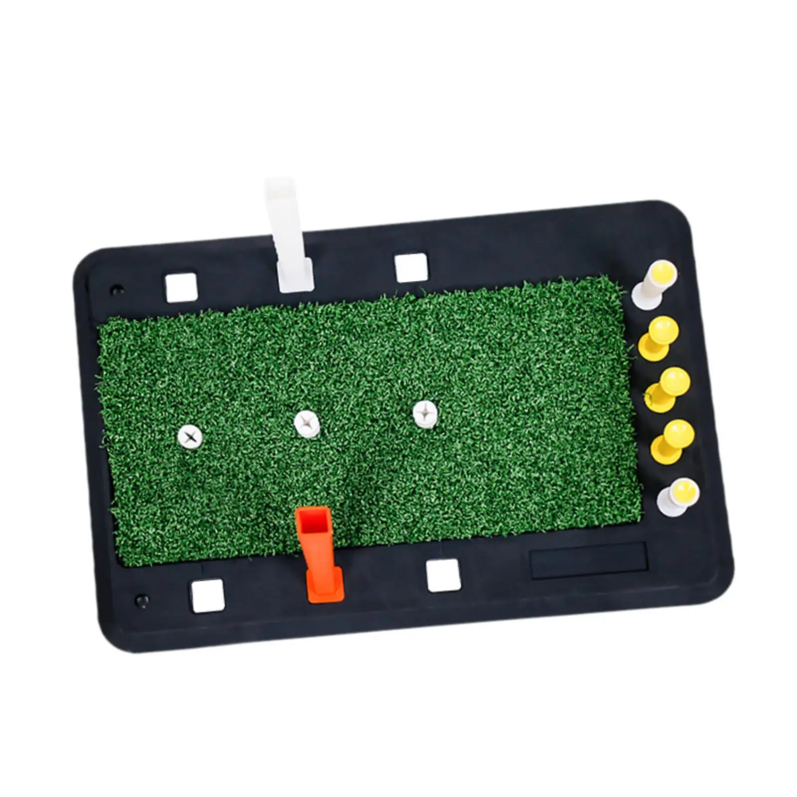 

Golf Hitting Mat Golf Practicing Pad Portable Multifunctional Putting Matt for