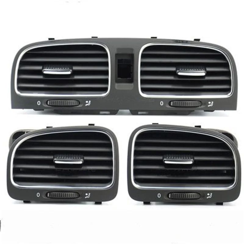 

Car Interior Air Conditioning Outlet Center Armrest Air Vent Assembly For VW GOLF 6 GTI MK6 2009 2010-2013 5KD 819 703 5KD819704