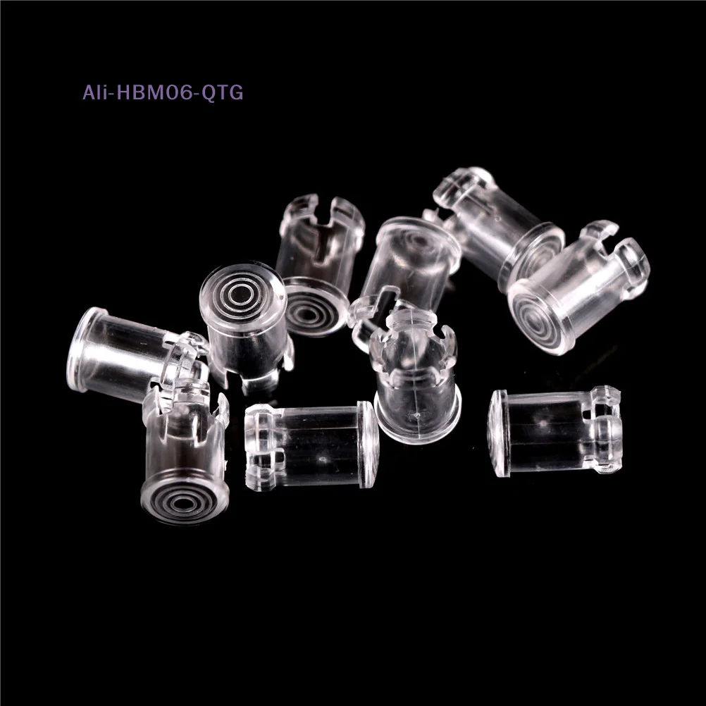 

[New] Hot！10PCS 5mm LED Light Emitting Diode Lampshade Protector Clear