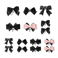 Gothic Flat Clips Hairpin Large Barrette Headdress Bunches Accessories